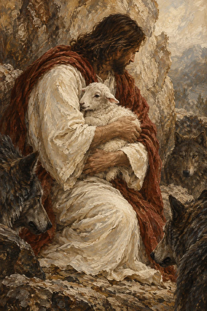Safe in His Care · Artwork detail